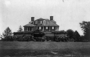 Residencia en Tarrytown hacia 1912. Imagen procedente de Library of Congress.