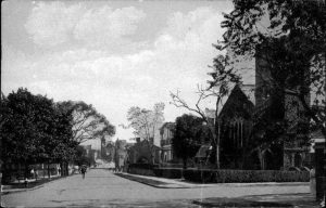 St. George Church, Astoria Neighborhood, hacia 1930. Postal de la época.