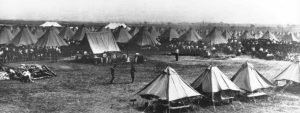 Camp Mills en 1917. Imagen procedente de Wikipedia.