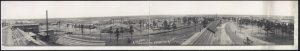 Vista panorámica de Camp Upton en 1917. Imagen procedente de Library of Congress.