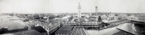 Vista panorámica de Coney Island en 1910. Imagen procedente de Library of Congress.