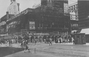 Rialto Theatre a principios del siglo XX. Imagen procedente de New York Public Library.