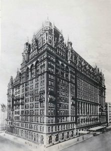 Waldorf-Astoria Hotel en 1928. Imagen procedente de Wikipedia.