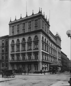 Delmonico's a principios del siglo XX. Imagen procedente de Digital Culture of Metropolitan New York.