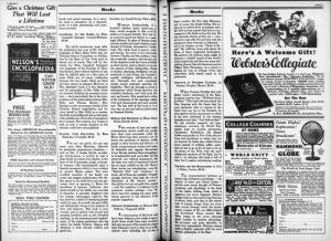 Páginas interiores de un ejemplar de «The Forum» de 1930. Internet Archive.