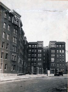 158th Street hacia 1920. Imagen procedente de New York Public Library. 
