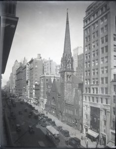 57th Street en 1929. Imagen procedente de New York Public Library. 