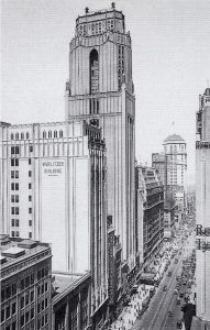 Bush Terminal Building a principios del siglo XX. Imagen procedente de «Manhattan Skyscrapers» de Eric P. Nash.