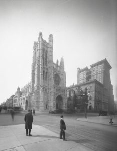 St. Thomas Church hacia 1915. Imagen procedente de Digital Culture of Metropolitan New York.